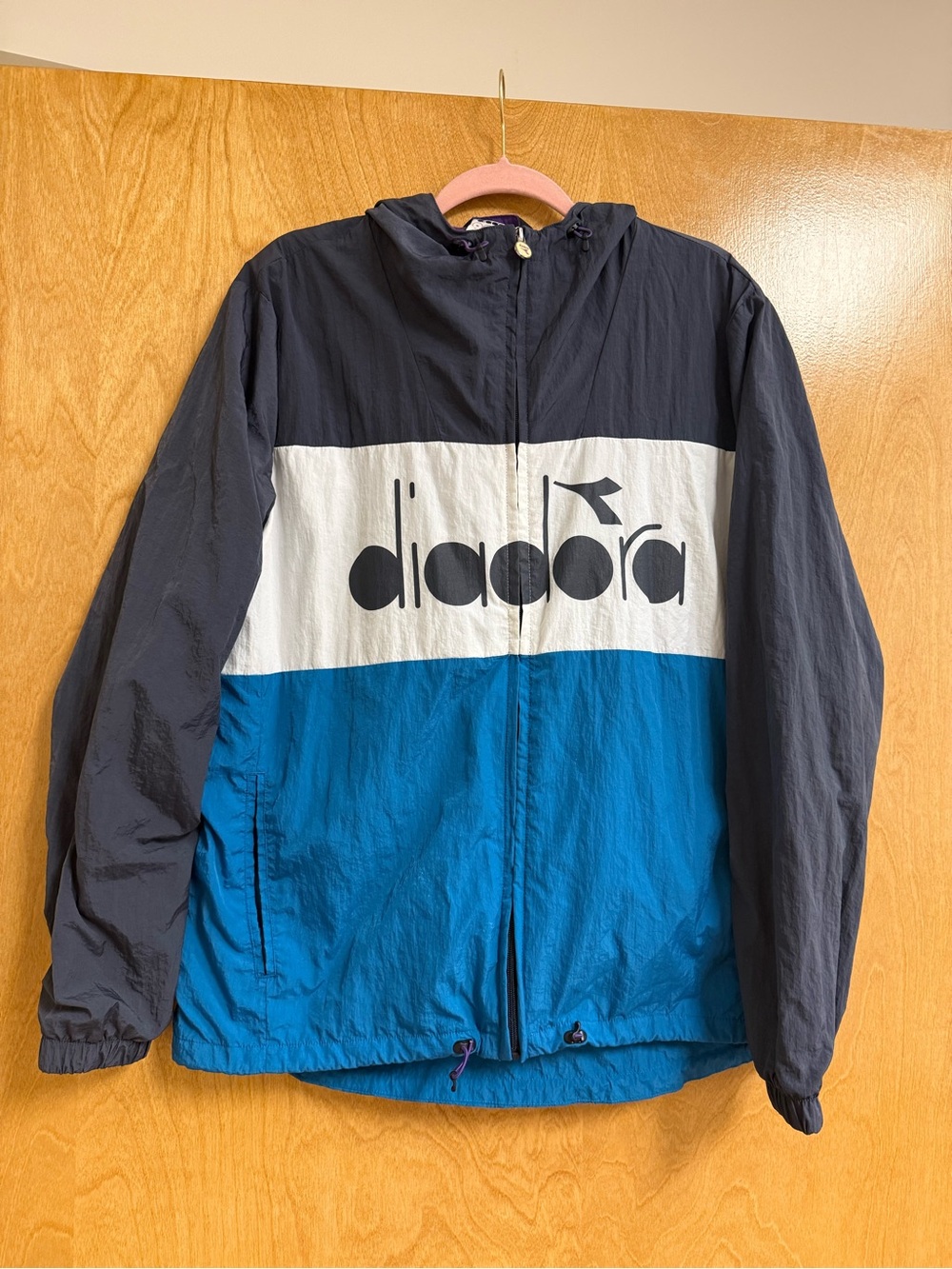 RARE VINTAGE DIADORA 5PALLETE TARGA COLORBLOCK JACKET – PERFECT CONDITION-Mens M